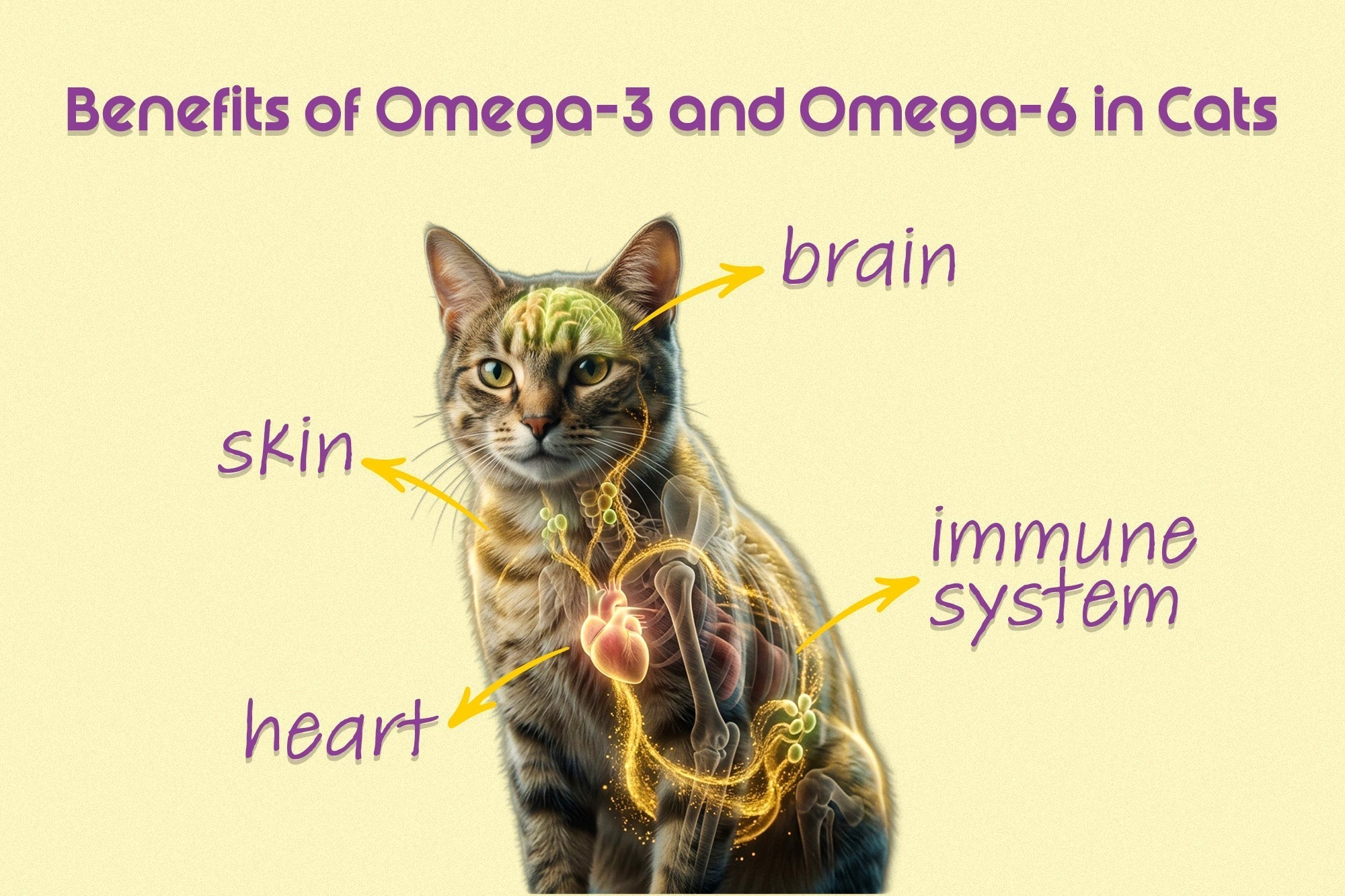 Benefits of Omega-3 and Omega-6 in Cats