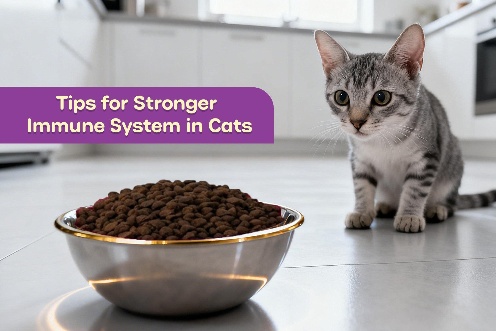 Tips for Stronger Immune System in Cats 