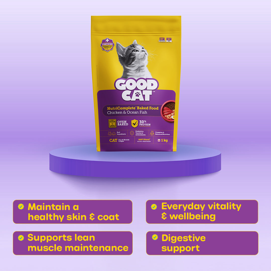 Nutritionally Formulated Cat Food For Adult & Kitten