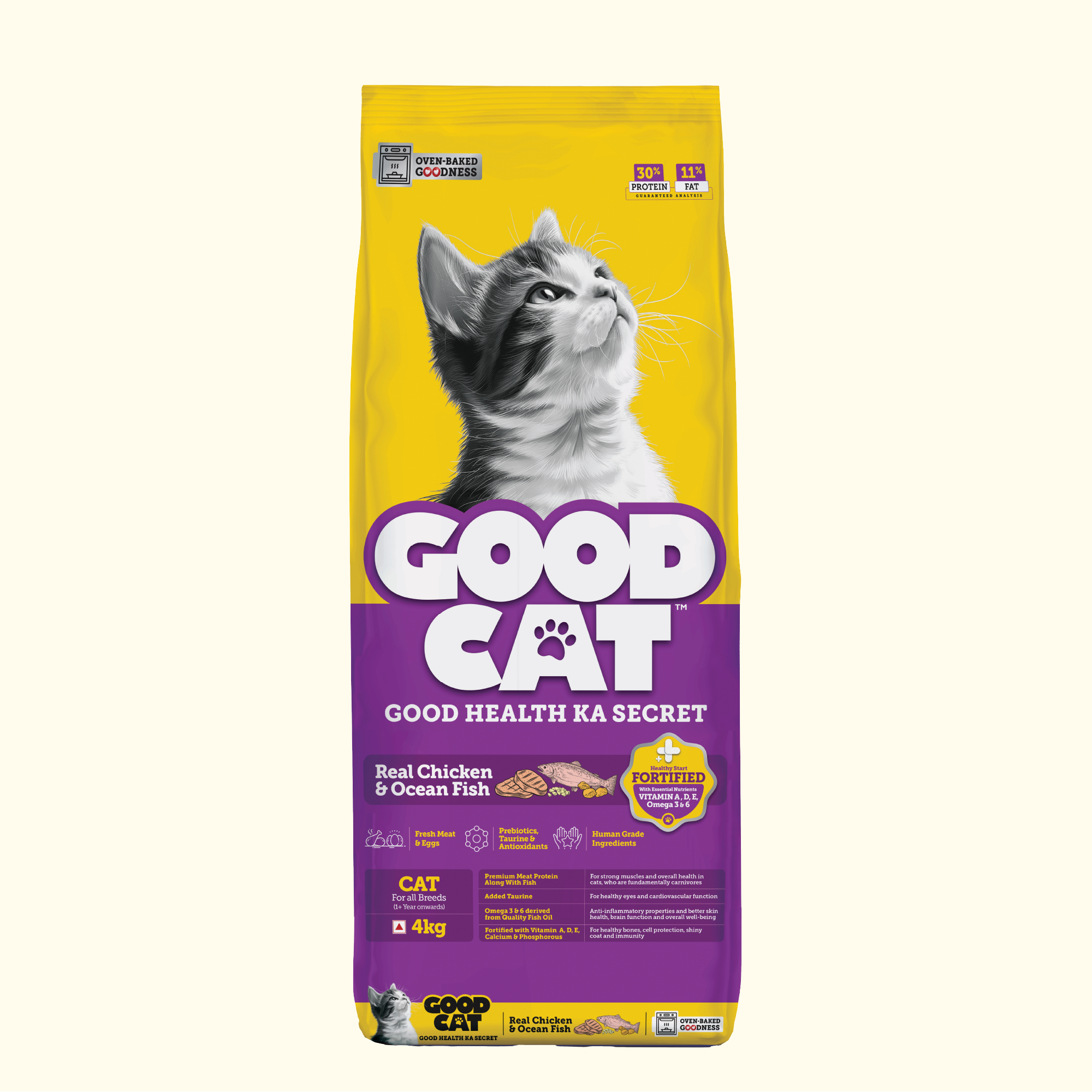 Nutritionally Formulated Cat Food