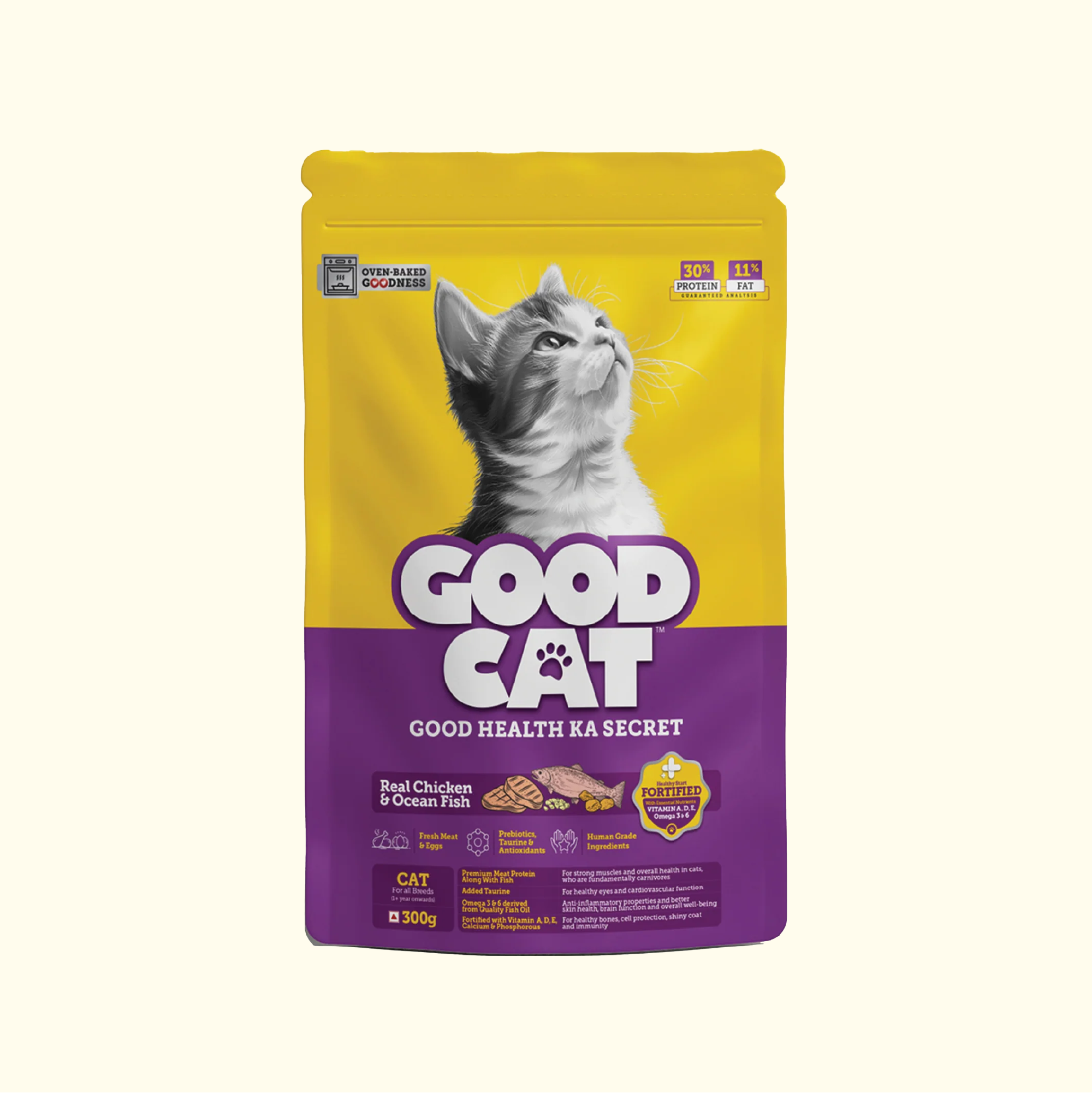 Nutritionally Formulated Cat Food