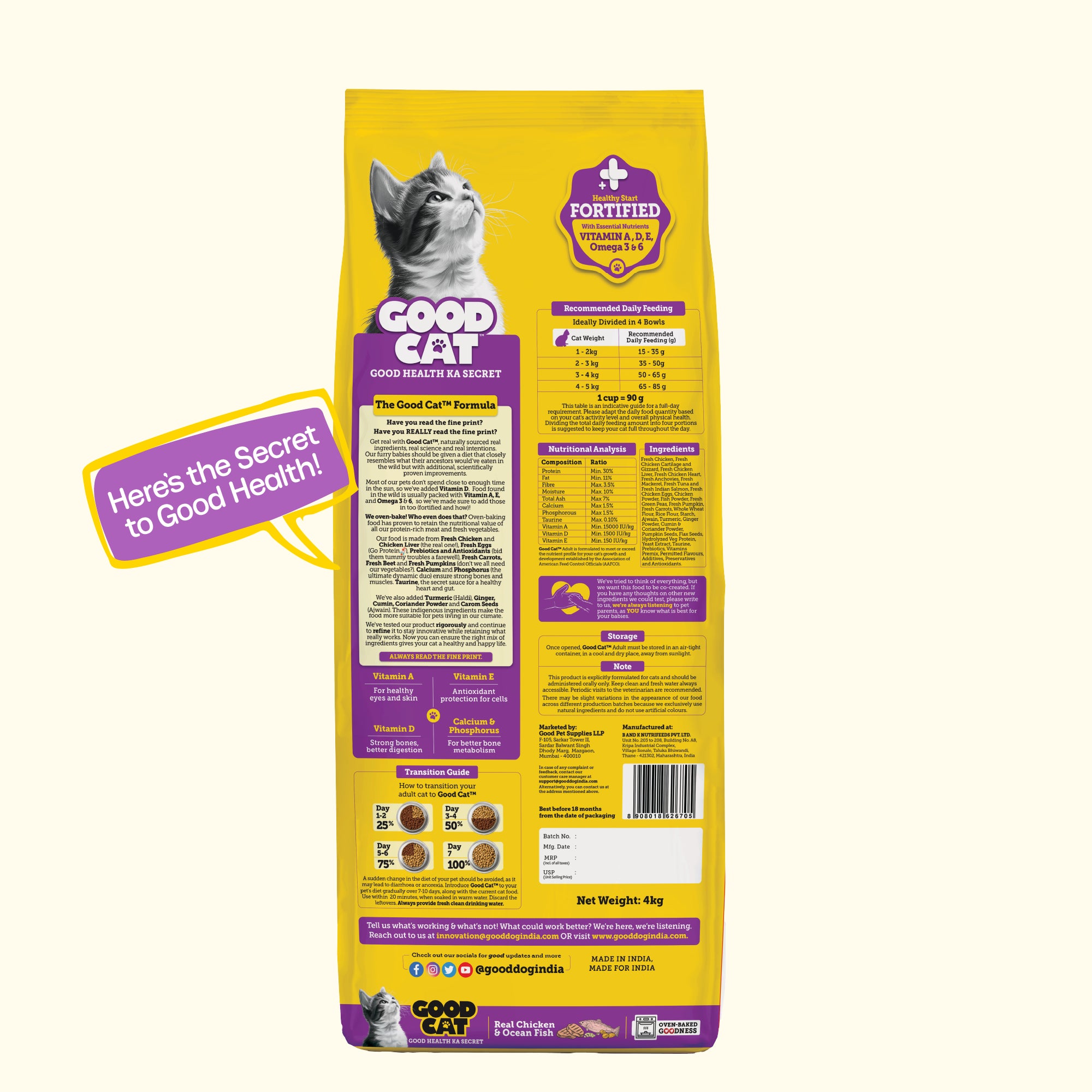 Nutritionally Formulated Cat Food