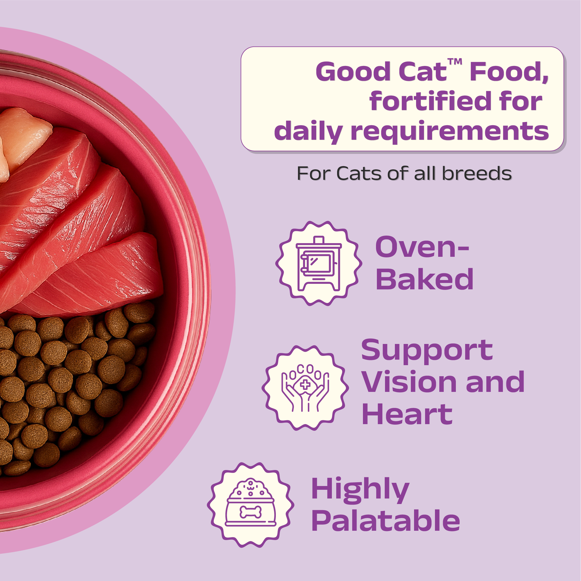 Nutritionally Formulated Cat Food