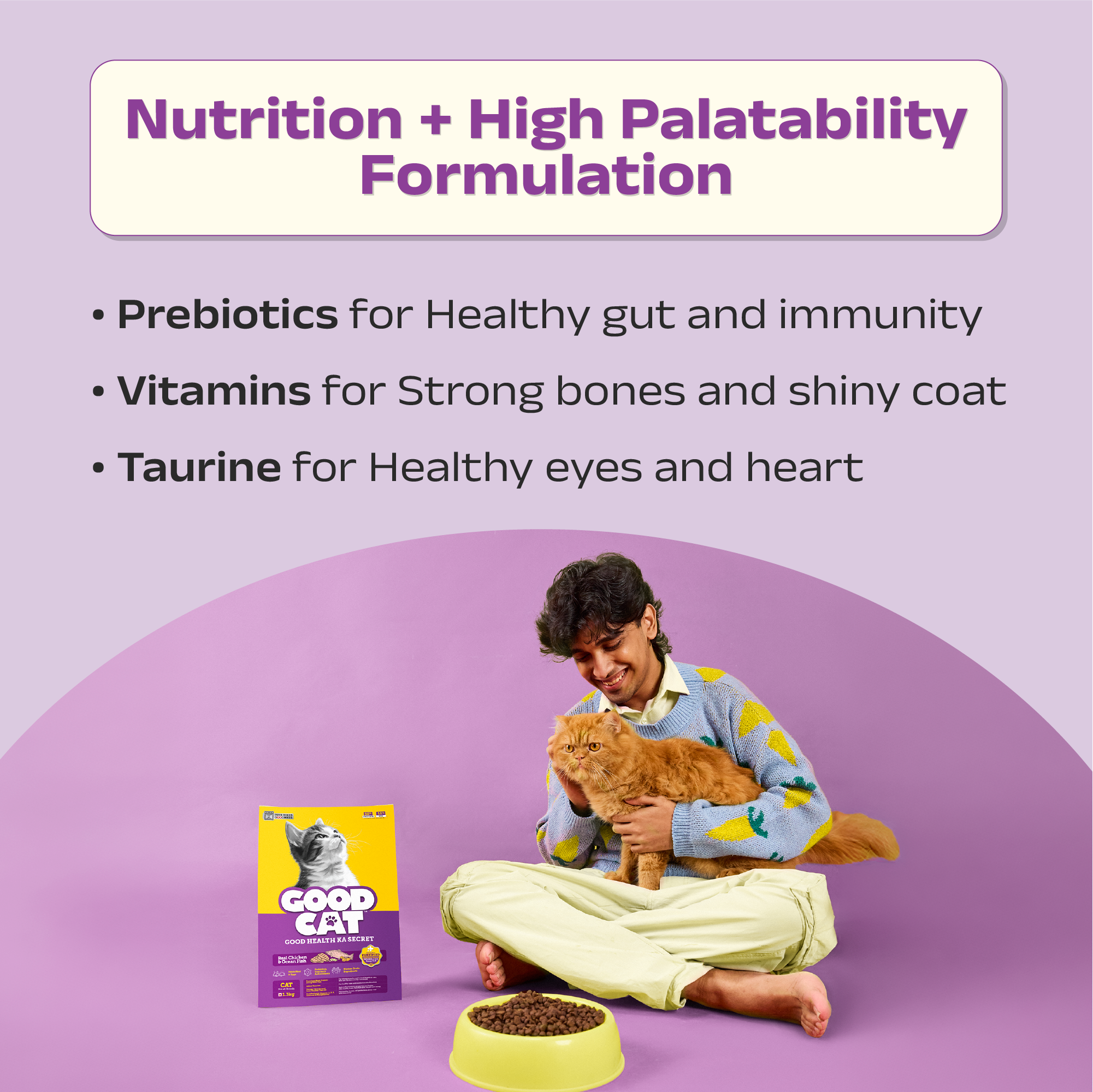 Nutritionally Formulated Cat Food