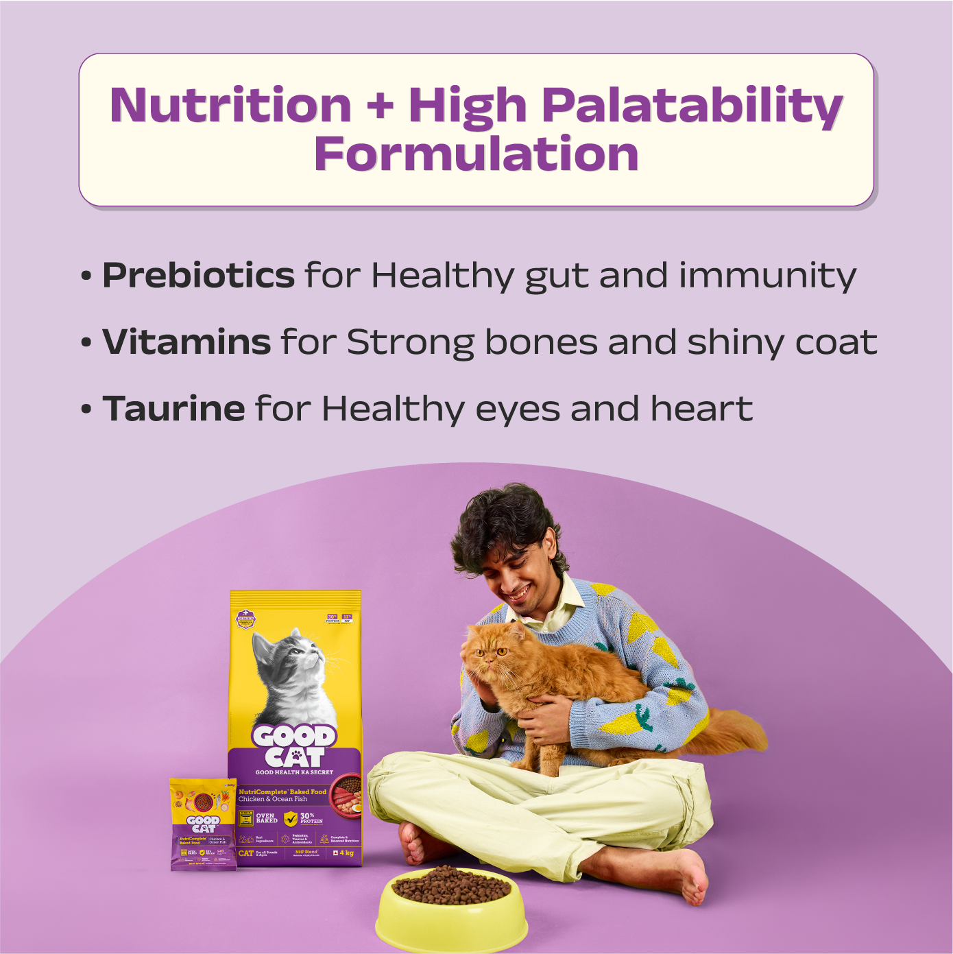 Nutritionally Formulated Cat Food