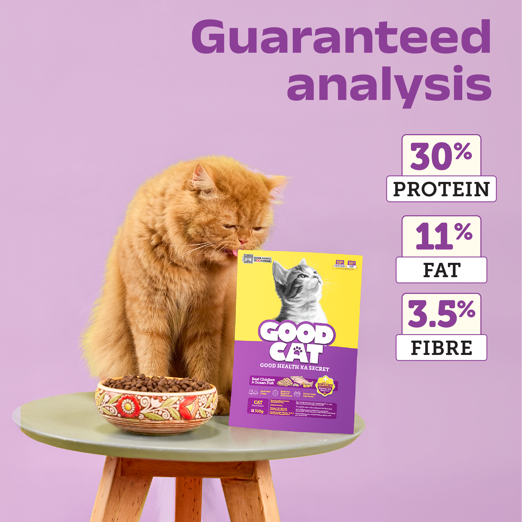 Nutritionally Formulated Cat Food