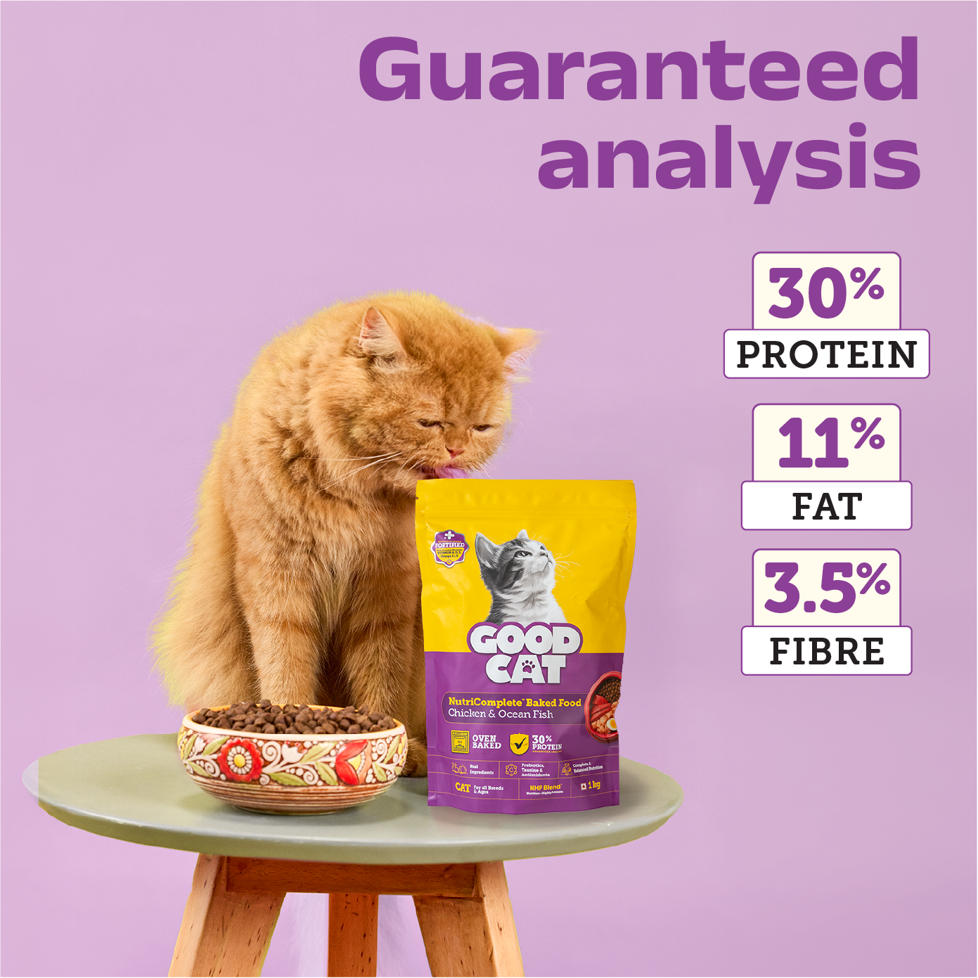 Nutritionally Formulated Cat Food