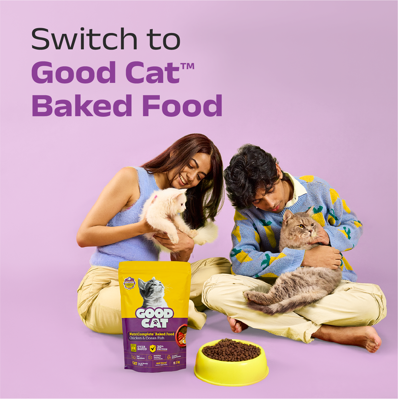 Nutritionally Formulated Cat Food