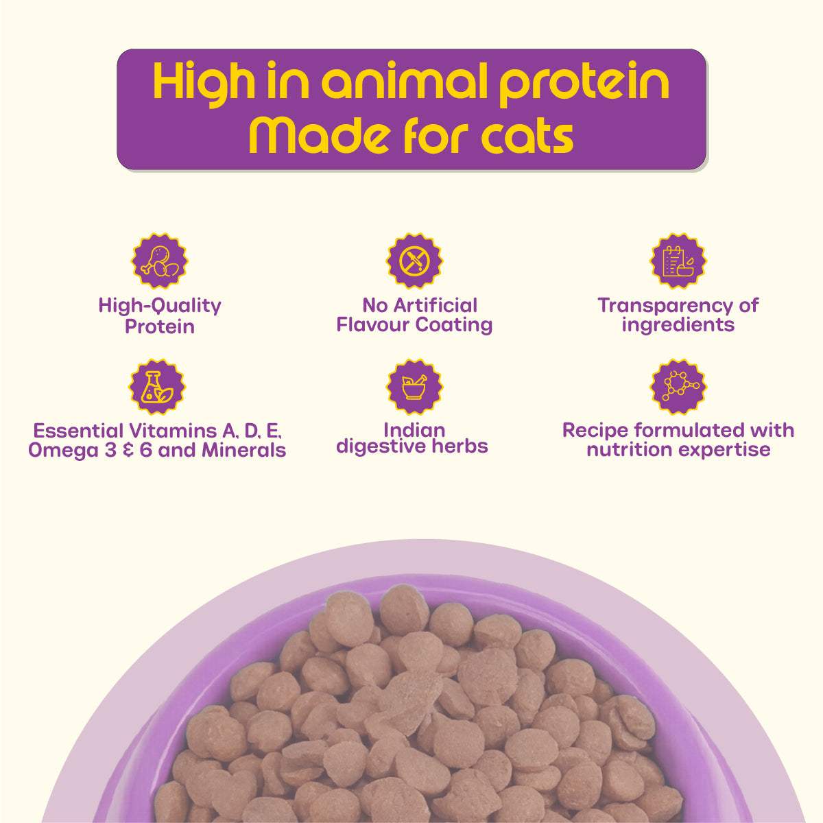 Nutritionally Formulated Cat Food